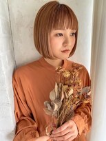 Belle BIANCA 小顔ツヤ丸みボブ×ハイトーン by.Orie