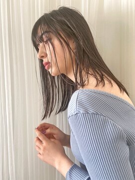 エマエコル(Emma ecole) Emma ecole OLさんに人気◎美髪ストレートセミディ by.高橋