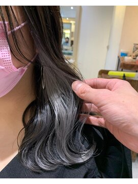 アクト(ACT) グレーシルバー アッシュ インナーカラー