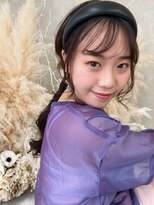 キクロス(kicros)&nbsp;可愛すぎないツインテールアレンジ