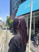 サンクチュアリ ウィズエデン 京橋店(Sanctuary with eden)&nbsp;2ブリーチパープルカラー