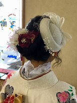 びよう細川&nbsp;振袖☆和モダンヘアセット