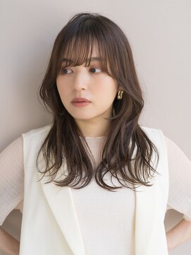アンアミ シブヤ(Un ami shibuya) 【Unami】TOMI　大人くびれヘア　シースルーバング　20代30代