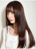 [当店人気No.1]髪質改善ケラチントリートメント+カラー+カット