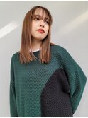 髪質改善ストレート×ハイトーンカラー@20代/30代/40代