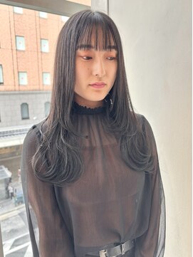 ヤヨイブレインズフェアリー(YAYOI BRAINS fairy) ロングウルフ ロングレイヤー シースルーバング