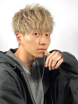 ヒロギンザ 大阪本店(HIRO GINZA) ソフトツイスト×ブリーチカラー