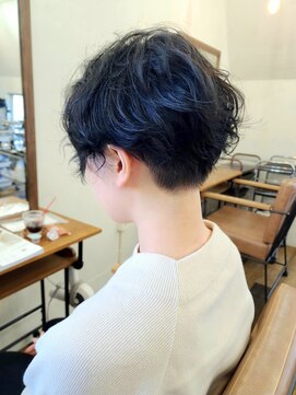 シャロン(SHARON) 【SHARON原宿】刈り上げショート×エッジパーマ