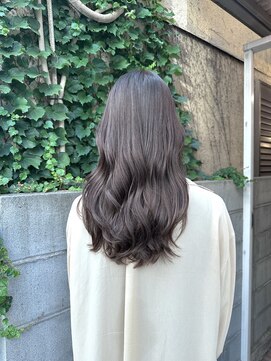 チョビー(Chobii) デジタルパーマレッドブラウン似合わせカットハッシュカットy７