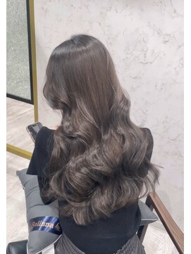 アンドリルム 梅田(&Lillme) アッシュグレー×髪質改善