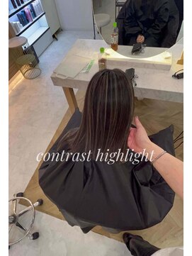 リアン 上尾店(Rien) コントラストハイライト/韓国カラー/垢抜け/デザインカラー/