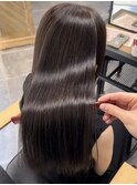 noa___hikaru 髪質改善 艶カラー 奈良市 モノトーンアッシュ