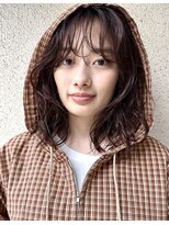 ナループロアオハナ(Nalu pu loa ohana)&nbsp;ミディアムパーマウェーブパーマニュアンスパーマゆるめパーマ