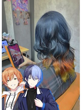 ヲタクに美容室は難しい。 推しカラーを惜しみなく!