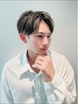 ソーホーニューヨーク ギンザ(SOHO NEW YORK GINZA) マッシュ短髪ツーブロックモテ髪イケメン黒髪ビジネス