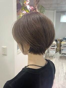 レム(LEM)の写真/ロングからショートへの思い切ったイメチェンならお任せ◇理想以上のスタイルが実現するとっておきサロン♪