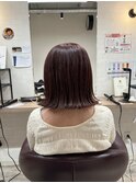 ぱつっとボブ 外ハネボブ ショートボブ