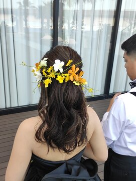 パズードコー(PSSD-CO.+5) 華やかハーフアップ