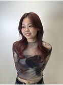リバース巻きで作るラフなレイヤースタイル