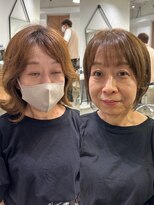 メモリーズ 表参道(Memories) 大人かわいい小顔ショートショートヘア30代40代50代白髪ぼかし