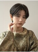 ベリーショート/センターパートショート/マッシュショート
