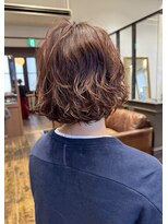 ナビッジ(NABIGE)&nbsp;ボブでパーマ