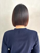 フェアリーテール 高坂店&nbsp;スタイリング簡単で時短にも♪きりっぱなしボブ