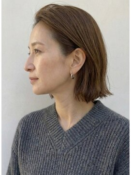 ソラ(sora) 大人ボブ　切りっぱなし風