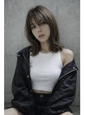 【nina梅田】シンプル外ハネ大人ミディ