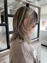 ジャストビューティマカロン 上大岡(Just Beauty macaron) 【 nagi 】beige×black / デザインカラー