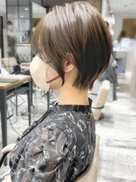 アフロート トウキョウ(AFLOAT TOKYO)&nbsp;似合わせショートボブ30代40代50代前下がり小顔銀座丸顔面長黒髪