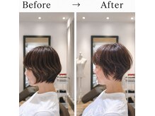 美容室 キリニコ 石切店(kirinico)の雰囲気（乾かすだけで形になる「美シルエットカット」）