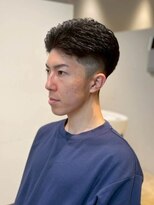 エムエイチザバーバー 本町(MH THE BARBER) アップバングフェードショート【北浜・堺筋本町・淀屋橋】
