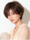 ４０歳　愛され丸みベリーショート