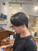 ボーイ(BOY)&nbsp;センターパート×骨格矯正ダウンパーマ