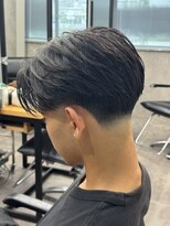 サップ 茨木店(Sup) テーパーフェード センターパート