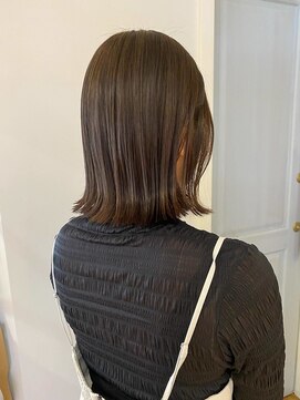 ヘアオーブロジック(HAIR orb LOGIC) きりっぱなしボブ　縮毛矯正
