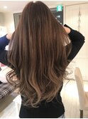 春ベージュ☆ゆるふわロング