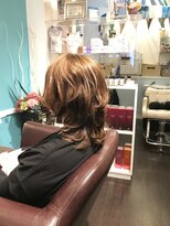 ボニークチュール(BONNY COUTURE)&nbsp;外ハネ☆ミディアムレイヤー(^-^)