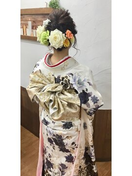 サロンド クラフト(salon de craft) 【成人式】振袖お着付け＆ヘアセット