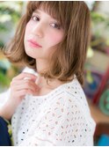 ★インナーカラーxくせ毛風カールの小顔ふわミディ★6