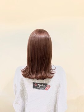 リー 枚方(Lee) ツヤ感チェリーレッド