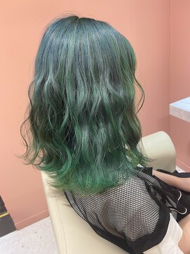 シェリエ(Cherie) グリーンカラー/グリーンティーカラー/深緑カラー