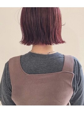 ガーランドウメダ(Garland umeda) レッドカラー×ボブ