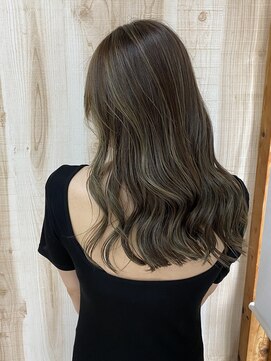 ヘアホームエイト(Hair Home No,8) *olive highlight *