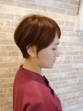 ミエル(miel) 【hair design miel】大人ショート