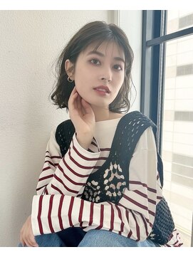 ガーランドツー(Garland 2F) ◎ぱつっとボブ♪大人かわいい小顔カットシースルー前髪《池袋》