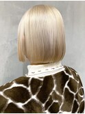ブロンドカラー_チェリーブラウンフェミニンロング_ba366721