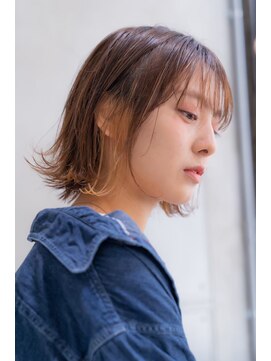 アルテ(ARTE) 【ARTE表参道/青山】モテ髪ミディアム×ブリーチなし透明感