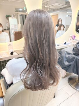 テトラ バイ ネオリーブ 横浜西口店(tetra by neolive) 柔らかグレージュカラー＊*